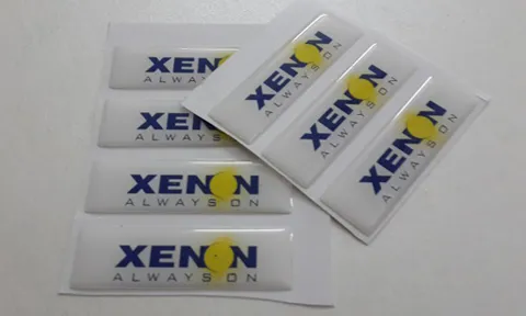 pu coated dome labels